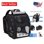 Portable Expandable Pet Carrier Backpack with Excellent Ventilation for Travel