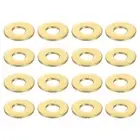 200Pcs Brass Flat Washer, M2x5x0.4mm Brass Washer Assortment for Screws Bolts
