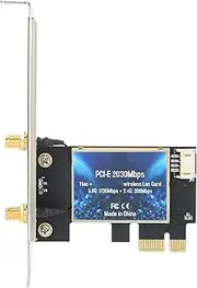 Wireless Network Card,EDUP EP-9631PCI-E 2-in-1 Wireless Network Card 2030Mbps Compatible with WiFi,Supports for PCIE-x1 / X4 / X8 / X16 and Other Interfaces