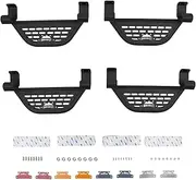 Aluminum Compatible Compatible for Ford Bronco 2020-2023 2024 Running Board Side Step Nerf bar add on OEM Rock Rail(4 Pieces)