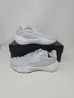 Under Armour Lockdown 7 Low Basketball Shoes White Gray 3027646-101 men7 wms 8.5