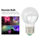 RGB Light Bulb Remote E27 7Colors Changing Ambient Lamp KTV Bar Club Decoration