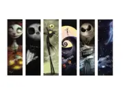 6 Nightmare Before Christmas Cut Collage Bookmarks~Junk Journal~Cards~Books~#2NJ