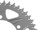 KAWASAKI 2000-2005 NINJA ZX12R VORTEX 530 REAR ALUMINUM SPROCKET 41 SILVER