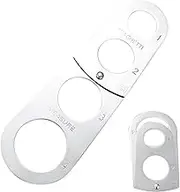 Stainless Steel Spaghetti Knife, Folding Pasta Knife Kitchen Tool - Spaghetti Cooking Tool, Quick Pasta Measurement, Portion Control for Home Use