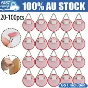 20/100 Disc Plate Hangers Picture Hanging Self Adhesive Stick on Invisible Hooks