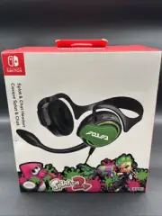 SEALED NEW HORI Nintendo Switch Splatoon 2 Splat & Chat Headset