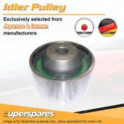 1x Idler Pulley for Mitsubishi Outlander ZE Starwagon SJ Triton MK ML MN