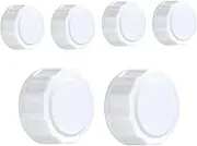 Wide Bottle Lid, Wide Hole Baby Bottle Cap | Reusable Infant Water Cup Replacement Cover - Portable Baby Bottle Cap for Car, Airplane, Travel, Business Trip