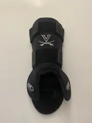 Virginia UVA Cavaliers Baseball Team Issued Black White Rawlings Leg Guard New