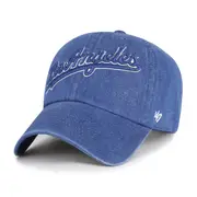 Los Angeles Dodgers Blue Script 47 CLEAN UP | Shop MLB Hats & Caps