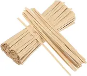 uxcell 1000Pcs Kraft Paper Twist Ties 5.9Inches Bread Ties Khaki Twist Ties for Plastic Bags Reusable Plant Ties for Cake Pops Cello Candy Bread Coffee Bags