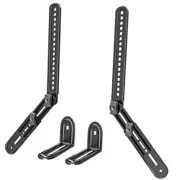 Soundbar Mount, Sound Bar TV Bracket, for Mounting Above or Under TV, Fits