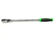 Snap On Tools NEW FHLLFD100G 3/8"dr 100 Tooth 17" GREEN Hard Handle Flex Ratchet