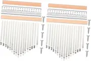 HANABASS Thumb Piano Accessories Kit Keys for DIY Thumb Piano Assembly Tuning Durable Materials for Home School for Musical Instrument Enthusiasts