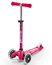 Mini Micro Deluxe Led Scooter - Pink