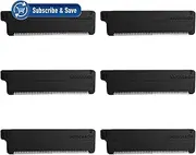 Bakblade 2.0 Refill Cartridges Bundle, Back Hair & Body Shaver Replacement Cartridges, Extra-Wide Wet Dry & Disposable Razor Blades (6 Blades)