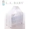 L.A. Baby豪華全罩式嬰兒床蚊帳(加大加長型)白色