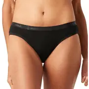 Modibodi Classic Bikini Light-Moderate Black 20/3XL