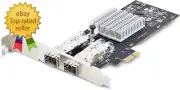 .Com 2-Port Gbe SFP Network Card, Pcie 2.0 X1, Intel I350-AM2 2X 1Gbe Controller
