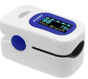 JUMPER JPD-500A FINGER PULSE OXIMETER SpO2 HEART RATE MONITOR OLED BATTERY LED
