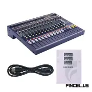 EFX12 12-CH Mixing Console Live Sound Audio Mixer with Built-in 24bit Effects
