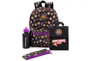 Five Nights At Freddys Backpack Set (Black/Purple) (One Size)