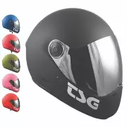 TSG Pass Pro Full Face Helmet w/Two Visors, Downhill Skateboarding Multi-color