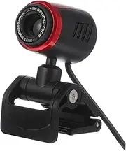 1 Set USB Auto Focus Webcam for Streaming Video Conferencing Rotatable Computer Camera with External Microphone for Online Courses Live Events