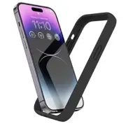 Compatible iPhone 14 Pro Max Bumper Case (6.7 Inch), Liquid Silicone Black