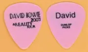 David Bowie Vintage Guitar Pick - 2003 A Reality Tour
