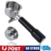 54MM DOUBLE SPOUT GROUP HANDLE PORTAFILTER SUITABLE For BrevIIIe WITH BASKET 54M