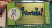 Unopened Ellison Design Easy Emboss FRIENDS! 22198 Sizzix Tag-a-Long Big Shot