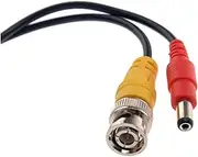 Uonlytech Video Power Cable with Dc Supply for CCTV Camera Monitor Extension Cord Standard Connectors Awg for Reliable Power Continuity