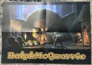 STAR WARS RALPH MCQUARRIE GIANT GORAX INVADES AN EWOK VILLAGE