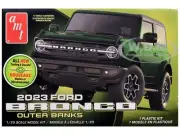 SKILL 2 MODEL KIT 2023 FORD BRONCO OUTER BANKS 1/25 SCALE BY AMT AMT1345 M