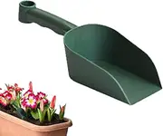 Shovel Spoons, Lightweight Portable Garden Scoop, 9.84x2.17 inches Compact PP Cat Litter Spades, Succulent Gardening with Sturdy Non Slip Grip, Flower Potting for Home Use