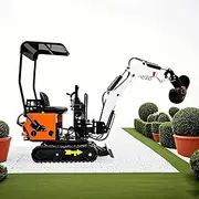 Mini Digger 1 Ton MiniBagger Mini Excavator – Compact, Powerful 1 Ton Excavator for Small Projects, Landscaping & Farm Use