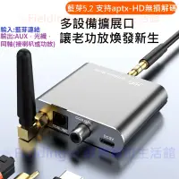 在飛比找蝦皮購物優惠-【專業款】迷你型音頻接收器 擴大機音響藍芽接收器 AUX音源