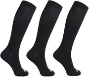 JAVIE 80% Merino Wool Ultra Soft 15-20mmHg Graduated Compression Socks for Women & Men