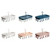 Multi-clip Drying Hanger Laundry Peg Sock Underwear Washing Clothes Drying Rack