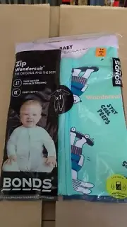 BONDS "Stay Cool Peeps" Skateboard Rabbit Zippy Wondersuit - Size 00- Brand New