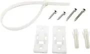 MOLUCKFU 10 Set Furniture Anchor Kid Furniture Furniture Furniture Anti Tip Furniture Straps Furniture Anti Wall Anchor Furniture Wall Straps Dresser Straps Tv Wall White