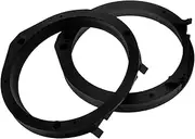 Luxshiny 1 Pair Car Speaker Mounting Spacer Rings for Front Door Speakers Enhance Sound Quality with Versatile Audio Adapter for Multiple Vehicle Models