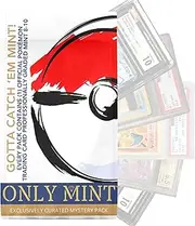 ONLY MINT Ultimate Guaranteed 8-10 Mint Grade Pokémon Card | Graded Trading Card Mystery Booster Pack Contents: (1) Graded Card in Each Pack TCG Game Card Graded by PSA CGC SGC Blind Bag Official Card
