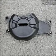 Engine Timing Part Covers Carbon Fiber Printing Motorcycles Engine Protective Cover for Yamaha R7 2022-2023 Engine Guards Starter Cover(Clutch Cover)
