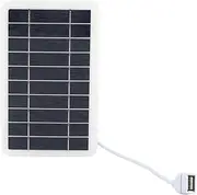 Emergency USB Solar Charger Portable Solar Panel 2W for Outdoor Activities