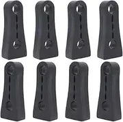 HUVNEXA Car Sound Deadener Damper Door Lock Buffer Deadening Damping, for Toyota, Camry XV30 XV40 XV50 XV70 2001-2022 car Door Shock Absorber Car Door Damping Buffer(Black 8Pcs)