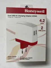 HONEYWELL DUAL USB AC CHARGING ADAPTER UC540