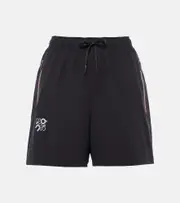 [Loewe] Loewe x On logo running shorts UK 4 black